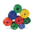 3 strand nylon rope price 3mm blue green color taian rope net